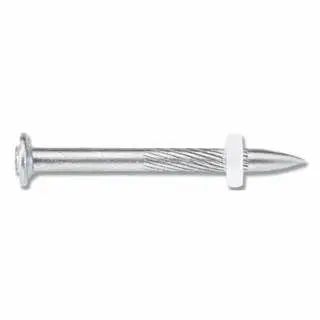 Powers Ready-to-Use 8 mm Head Spiral Csi Drive Pin, 0.157 Dia, 1-1/4 L, 100 Pieces, 50208-PWR