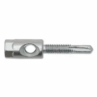 Powers Suspender Dual-Dir Rod Hanging Anchor-Steel, 3/8 Dia, 1/4 -20 x 1-1/2 , 25 Pieces, PFM227120N