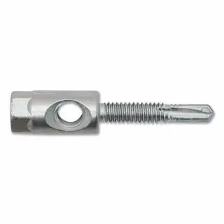 Powers Suspender Dual-Dir Rod Hanging Wedge Anchor-Metal Steel, 3/8 Dia, 1/4 -20 x 1 , 25 Pieces, PFM227110N